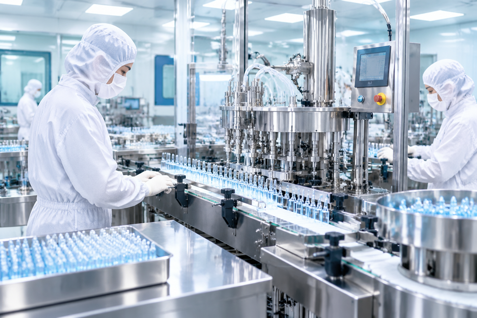 Cleanroom production line