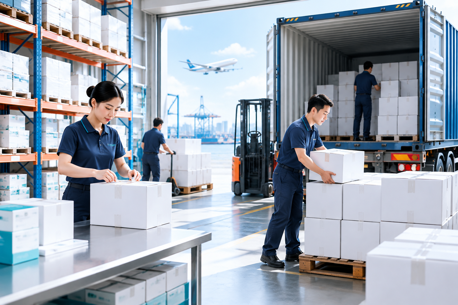 Warehouse shipping